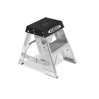 稳耐 SSA02CN 铝合金梯凳 0.61*0.43*0.27 银白色