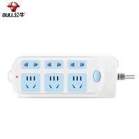 公牛 609插座 接线板 6位总控 全长3米 单个装