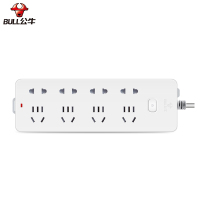 公牛 403插座 接线板 6位总控 全长1.8米 单个装
