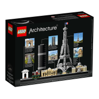 LEGO乐高建筑系列巴黎21044 男孩女孩12岁+生日礼物 玩具积木
