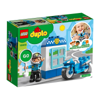 LEGO乐高 Duplo得宝系列 巡逻摩托车10900