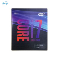 英特尔(Intel) i7-9700K 酷睿八核 盒装CPU处理器
