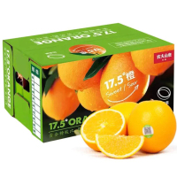 农夫山泉 17.5度橙子 赣南脐橙3kg 礼盒装