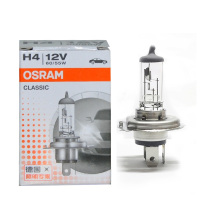 欧司朗(OSRAM)汽车大灯灯泡12V 55W H4灯泡近光灯远光雾灯灯泡卤素灯泡原车替换型