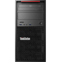 联想(ThinkStation)P520C 联想电脑 图形工作站主机 视频编辑 VR 设计深度学习 W-2102 四核 2.9GHz 32G内存/256G+2T硬盘 P2000