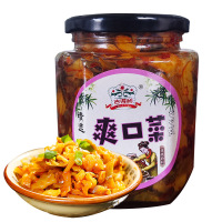 吉得利 四川特产350g爽口菜零食小吃美味可口下饭菜