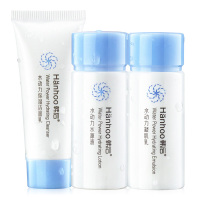 韩后水动力保湿旅行三件套(洁面乳15g+水源液15ml+凝肌乳15ml)
