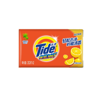 汰渍(Tide) JH 汰渍 全效360度洗衣皂(柠檬清香)202g*2 透明皂 肥皂