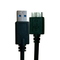 酷比客 LCCPUSB3AMCBK-1M USB3.0数据线 3条装