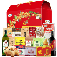 中粮春节年货大礼包 米面粮油礼盒5160g+1750ml
