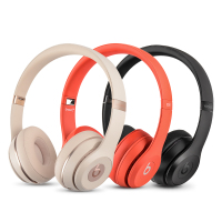 Solo3 Wireless 头戴式蓝牙耳机 无线bEATSs蓝牙重低音 红色