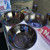 甲骨四堂 水具 可用于家庭盛水 适用于家居器皿不锈钢米筛
