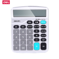 得力(deli) 1532 经济型12位数语音计算器 真人发音计算器 1个/箱