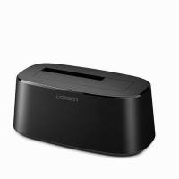 LTSM 绿联移动硬盘盒底座2.5/3.5英寸usb3.0 SATA台式笔记本机械固态玩客云ssd外置硬盘 硬盘底座
