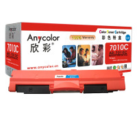 欣彩Anycolor AR-7010C（蓝色） 彩色硒鼓/墨粉盒适用佳能CRG 329/729C，CANON 7010C