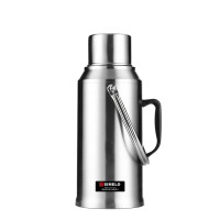 SIMELO印象京都玻璃内胆全钢保温瓶3.2L(本色)