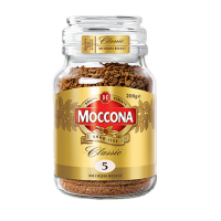 荷兰进口MOCCONA摩可纳经典中度烘焙冻干速溶咖啡200g瓶装