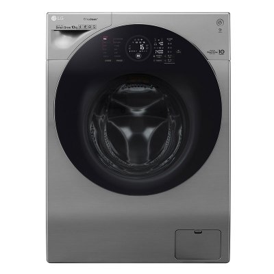 LG 滚桶洗衣机 FS10TG4 碳晶银外观 钢化玻璃门 全不銹钢内桶 10公斤大容量