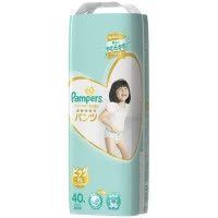 帮宝适(Pampers) 一级帮拉拉裤XL40片超薄透气男女