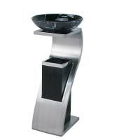 順南 办公室垃圾桶、新概念烟灰桶（带烟灰盆） 280*220*690mm