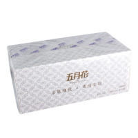 (DT)五月花 2层盒装面纸 200抽 190mm*200mm 3盒*提*12提*箱 A19616S(单位:箱)