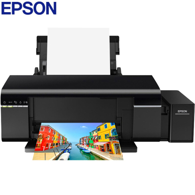 爱普生(EPSON) LH 爱普生L805打印机 墨仓式6色彩色喷墨打印机 家用照片打印机