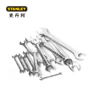 史丹利 93-613-22 13件套公制精抛光双开口扳 手史丹利
