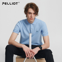 伯希和户外运动T恤男春夏短袖翻领商务POLO衫时尚休闲跑步快干衣