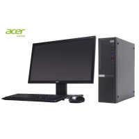 宏碁(acer)VeritonB450商用台式机(I3-8100 4G 1T DVDRW 2G独立显卡)