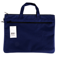 得力(deli) 5500 拉链袋 深蓝色