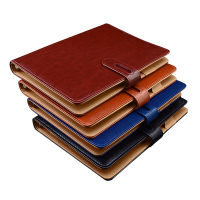 申士高档活页笔记本文具A5商务记事本创意日记本复古大本子b5定制