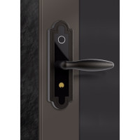 FZ意大利雅努斯JANUS触摸智能电子家用防盗全铜指纹锁 MF-7