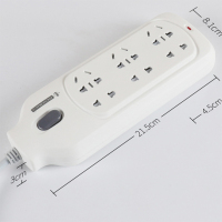 海锚(ANCHOR) HM-D16-3 6插位 3米 接线板(计价单位:个)