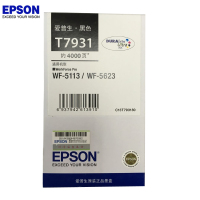 爱普生(EPSON)T7931黑色墨盒(适用WF-5623 WF5113打印机) 黑色