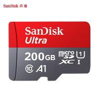 闪迪(SanDisk)A1 200GB 100MB/s 至尊高速移动MicroSDXC UHS-I存储卡 TF卡单位:个