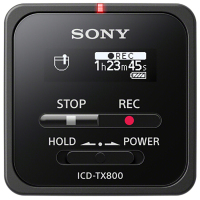 索尼(SONY) ICD-TX800 数码录音播放器 内置蓝牙遥控 16G机身内存(黑)