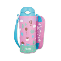[保温保冷]THERMOS膳魔师 真空304不锈钢 儿童保冷保温杯FHL401F-LP 粉蓝 400毫升