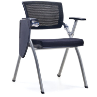 麦格尚 培训椅ZSLY-X1-D 办公椅折叠椅会议椅教学椅 带写字板 有扶手 铝合金连接件(2件起售)(请备注颜色)