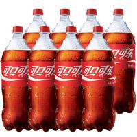 可口可乐 cocacola 汽水 碳酸饮料 2L*8瓶整箱装 可口可乐出品