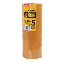 晨光(M&G) AJD97345 米黄色封箱胶带60mm*40Y 5卷/筒
