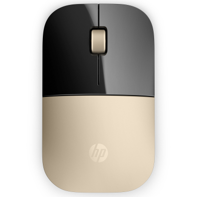 惠普(HP)原装无线鼠标 轻声办公 轻质便携即插即用 彩色鼠标长续航体验 笔记本电脑台式机电脑通用金色