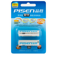 J 品胜(PISEN)即用型 新一代AA镍氢充电电池2000mAh(2粒装)