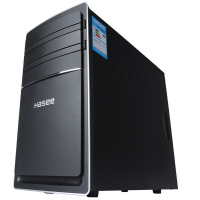 神舟战神 新瑞E20-5440S1N-QD 商用办公台式电脑主机 (intel G5400 4GB 120GB WIN10)