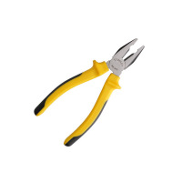 史丹利(Stanley)双色柄钢丝钳6"
