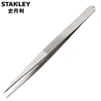 史丹利(STANLEY) 94-518-23 尖头防滑长镊子175mm