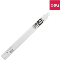 得力(deli) 40cm办公通用直尺 尺子塑料直尺 6240