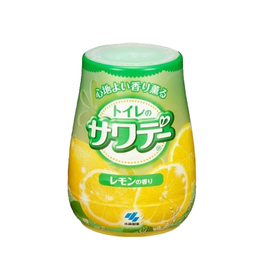 [日本原装]小林制药(KOBAYASHI) 室内果冻芳香剂固体空气清新剂0.14L柠檬 140g