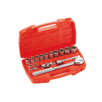 捷科(JETECH) SK1/2-15SP 15件套1/2系列公制组套工具(塑盒)