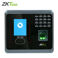 中控(zkteco)智慧DF100指纹人脸识别考勤机钉钉刷脸一体签到机网络WIFI远程手机打卡机