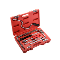 捷科(JETECH) SK1/2-32SP 32件套1/2系列公制组套工具(塑盒)